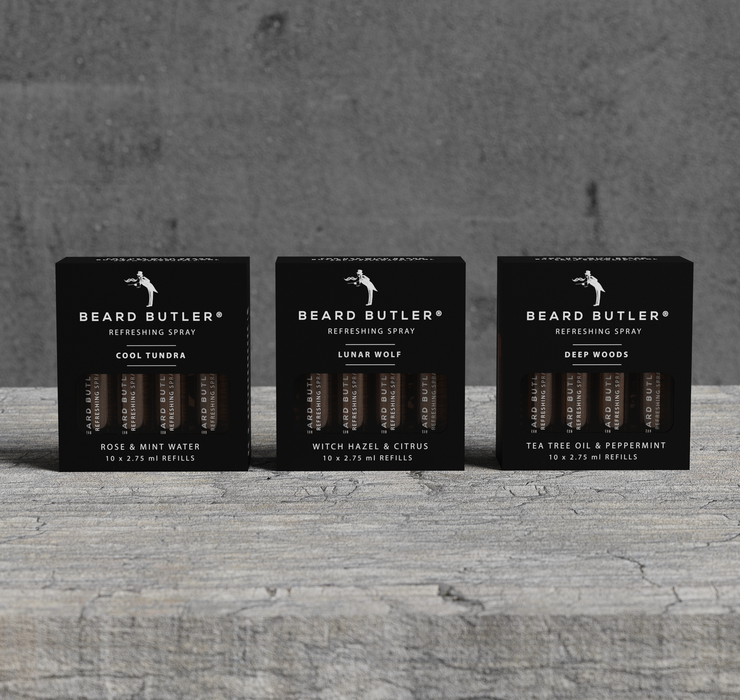 Beard Butler -  Refreshing Beard Spray (Scent: Lunar Wolf: Citrus +